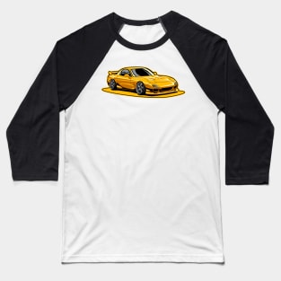 MAZ DA RX7 jdm illustration Baseball T-Shirt